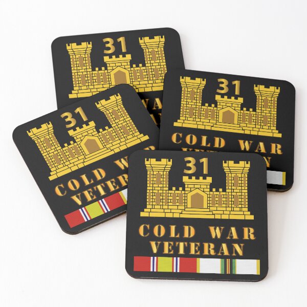 Item preview, Army - 31st Engineer Battalion - ENG Branch - Cold War Vet w COLD SVC designed and sold by Military Insignia Products.