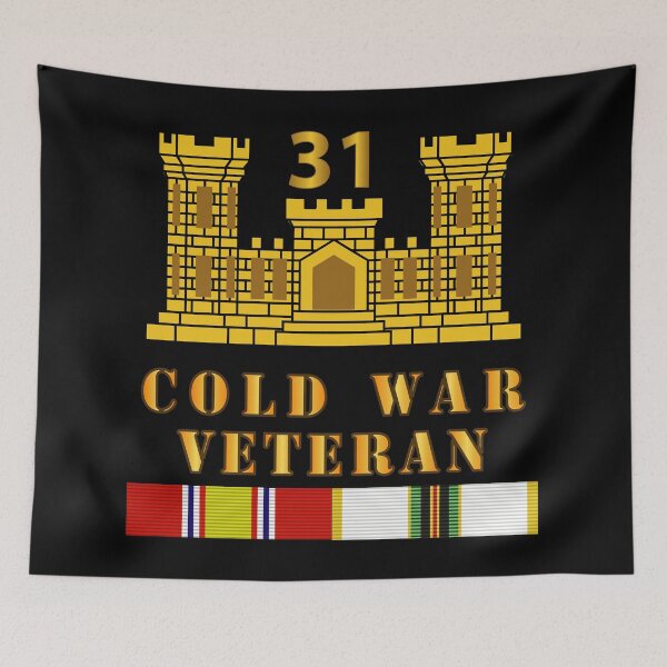Item preview, Army - 31st Engineer Battalion - ENG Branch - Cold War Vet w COLD SVC designed and sold by Military Insignia Products.