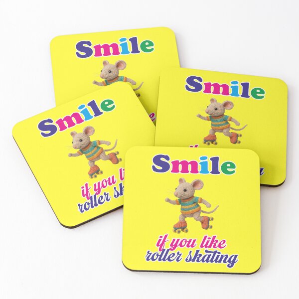 Item preview, Smile if you like roller skating designed and sold by Mauswohn.