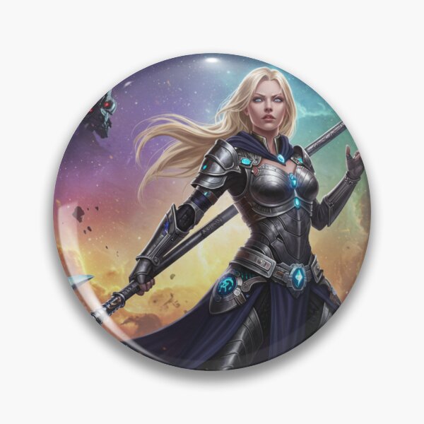 Item preview, Cosmic Valkyrie of Legends designed and sold by JonelleTshirts.
