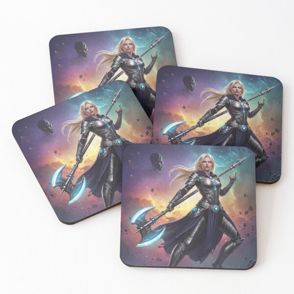 Item preview, Cosmic Valkyrie of Legends designed and sold by JonelleTshirts.