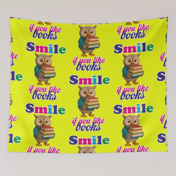 Item preview, Smile if you like books designed and sold by Mauswohn.