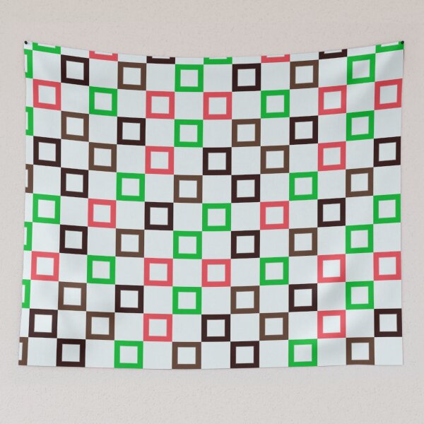 Item preview, Modern Pixel Grid Pattern – Minimalist Square Outline Design designed and sold by larissa-myrie.