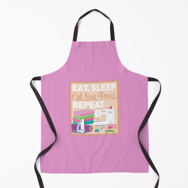 Item preview, Eat Sleep Repeat Quilting - New Machine - MULTI COLORS designed and sold by StellarFX.