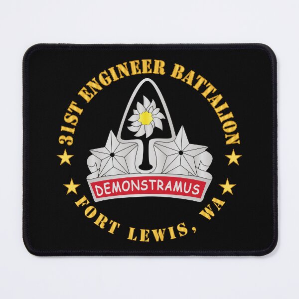 Item preview, Army - 31st Engineer Battalion - Fort Lewis, WA designed and sold by Military Insignia Products.