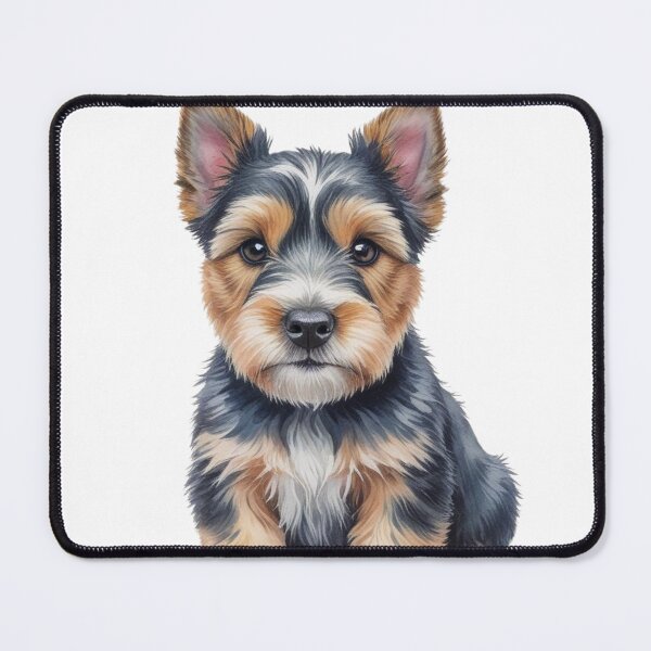 Aperçu de l'œuvre Illustration d'un adorable chiot terrier écossais créée et vendue par WhiskerTales.