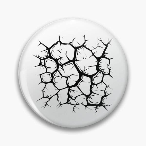 Item preview, Cracks Hairline Damage Concrete Break Burst Soil Crevice designed and sold by inkoutninja.