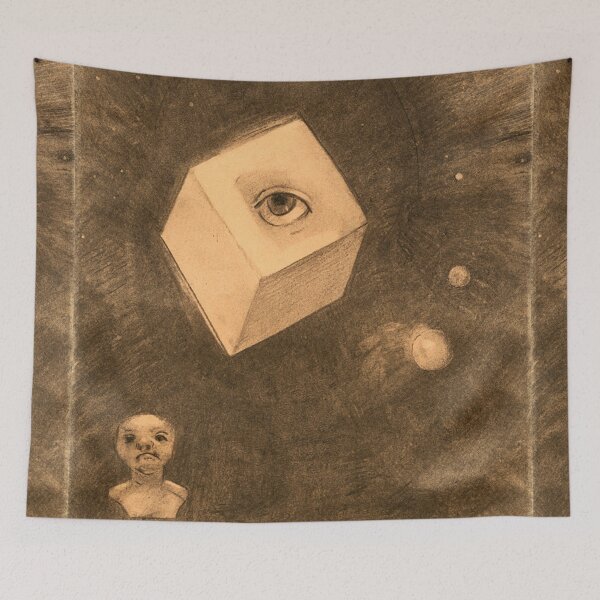 Item preview, HD The Cube by Odilon Redon, (1880) High Definition designed and sold by MINDTHECHERRY.