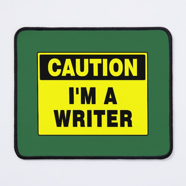Item preview, Caution I'm A Writer, Caution Yellow Sign, Artist, Books, Novelist  designed and sold by AASparksDesigns.