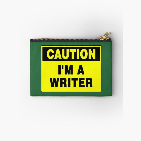 Item preview, Caution I'm A Writer, Caution Yellow Sign, Artist, Books, Novelist  designed and sold by AASparksDesigns.