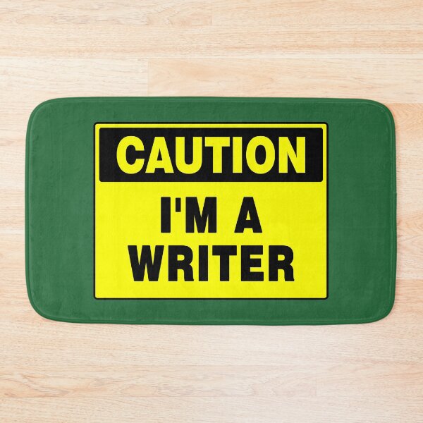 Item preview, Caution I'm A Writer, Caution Yellow Sign, Artist, Books, Novelist  designed and sold by AASparksDesigns.
