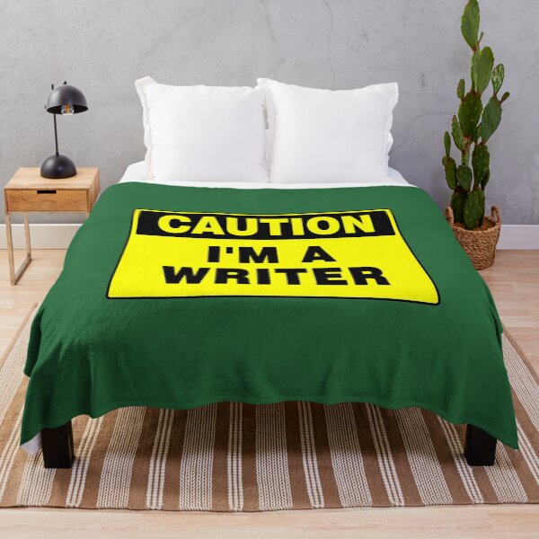 Item preview, Caution I'm A Writer, Caution Yellow Sign, Artist, Books, Novelist  designed and sold by AASparksDesigns.