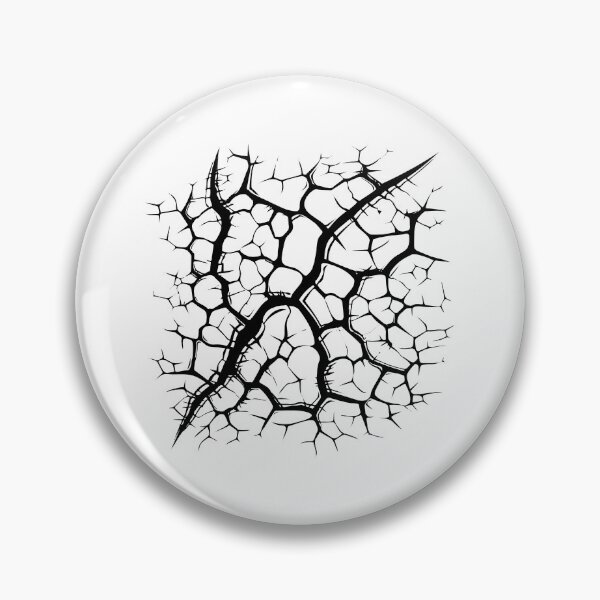 Item preview, Cracks Hairline Damage Concrete Break Burst Soil Crevice designed and sold by inkoutninja.