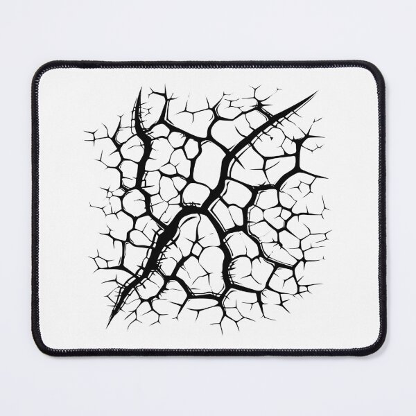 Item preview, Cracks Hairline Damage Concrete Break Burst Soil Crevice designed and sold by inkoutninja.