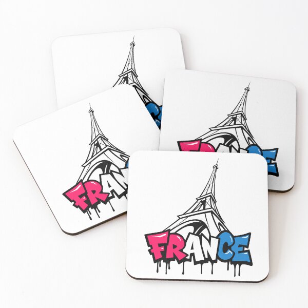 Item preview, Graffiti French Flag Street Typography designed and sold by AtuqStudio.