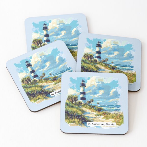 Item preview, St. Augustine Lighthouse - Historic Florida Coast designed and sold by Myra365Art.