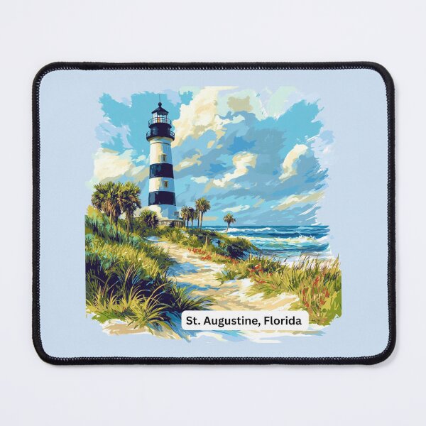 Item preview, St. Augustine Lighthouse - Historic Florida Coast designed and sold by Myra365Art.