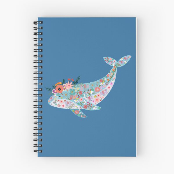 Item preview, Flower Whale designed and sold by IdinDesignShop.