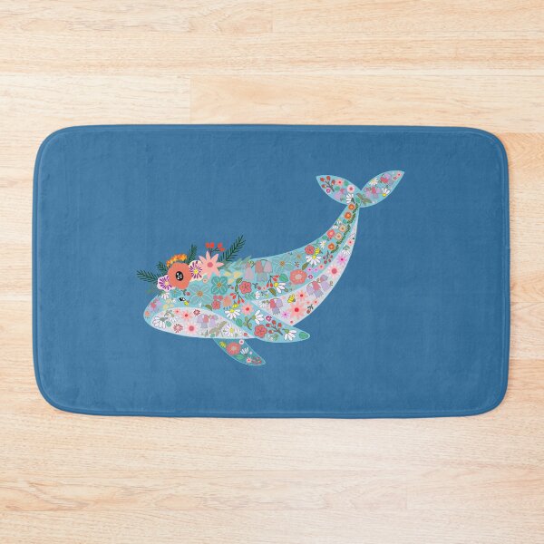 Item preview, Flower Whale designed and sold by IdinDesignShop.