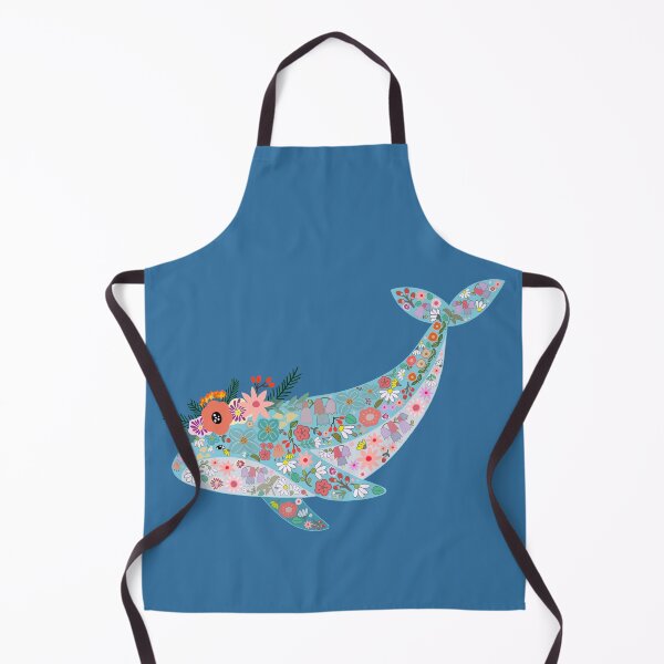 Item preview, Flower Whale designed and sold by IdinDesignShop.
