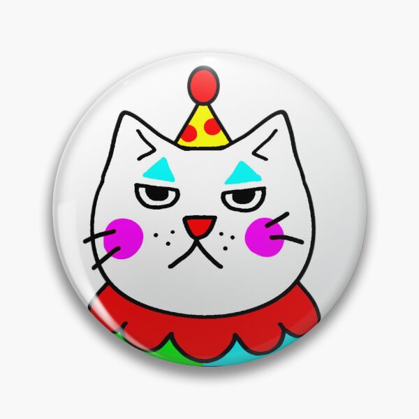 Item preview, Copy of Clown Cat Life is Performance (white) designed and sold by WawaDoodle.