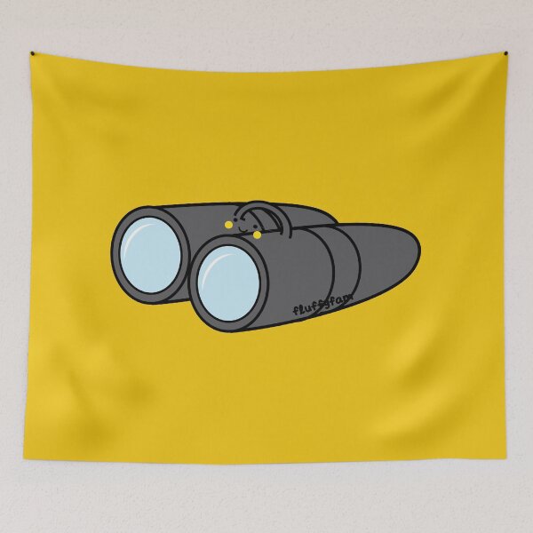 Item preview, Binoculars cute equipment for bird watchers designed and sold by fluffyfamcraft.