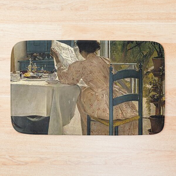 Item preview, Breakfast with the Morning Newspaper 1898 designed and sold by thomascastan.
