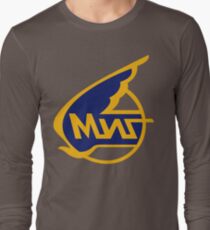 Mikoyan-Gurevich (Russian Aircraft Corporation MiG) Logo Long Sleeve T-Shirt