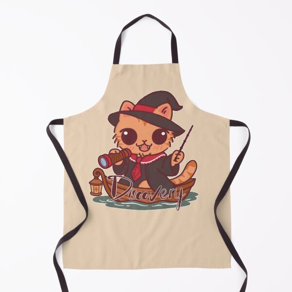 Item preview, Wizard Cat’s Discovery — Orange Tabby on Magic Boat designed and sold by BGMeYou.