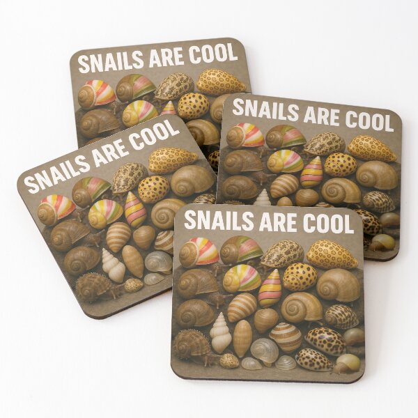 Item preview, Snails are Cool! - 1 designed and sold by GrassoGraphics.