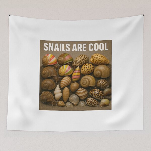 Item preview, Snails are Cool! - 1 designed and sold by GrassoGraphics.