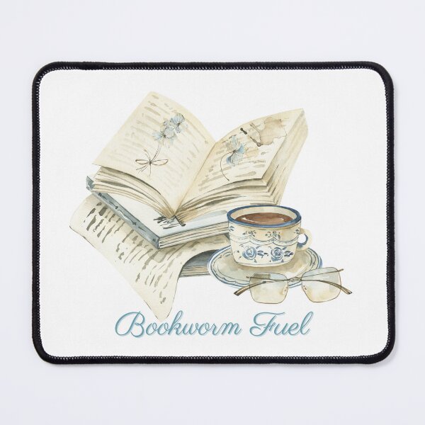 Item preview, Bookworm Fuel – Powered by Endless Pages, Strong Coffee, and Cozy Moments designed and sold by Zezeshop1.