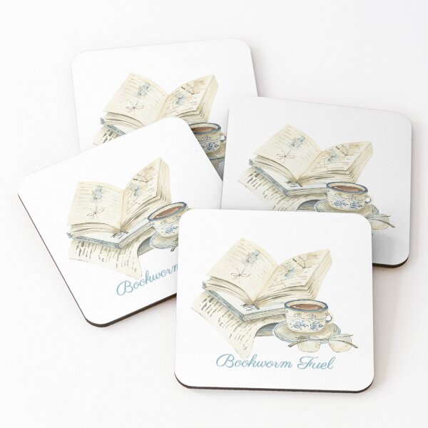 Item preview, Bookworm Fuel – Powered by Endless Pages, Strong Coffee, and Cozy Moments designed and sold by Zezeshop1.