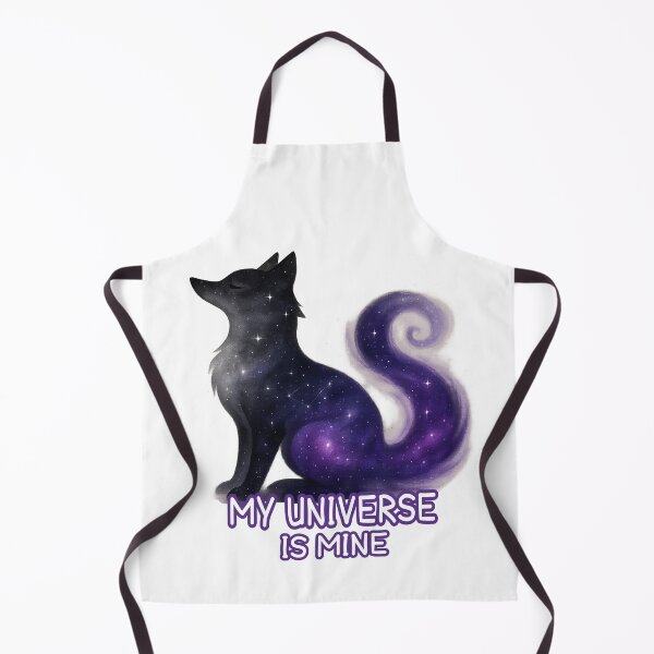 Item preview, Galaxy Fox of Ace Pride – Asexual Flag Cosmic Spirit designed and sold by Rajasekar.