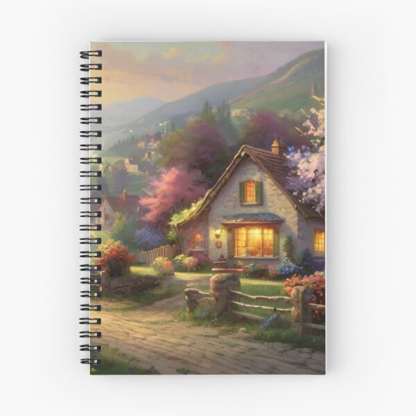 Item preview, Spring Breeze Through the Village Street designed and sold by BlareBlare.