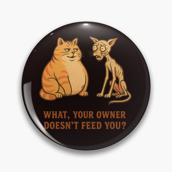 Item preview, "You Sure Your Human Feeds You? (Vintage Cats Edition)" designed and sold by Tadeusz1.