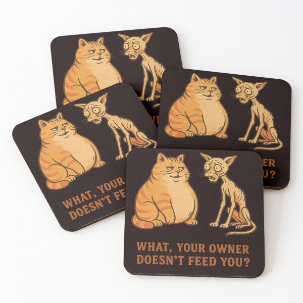 Item preview, "You Sure Your Human Feeds You? (Vintage Cats Edition)" designed and sold by Tadeusz1.