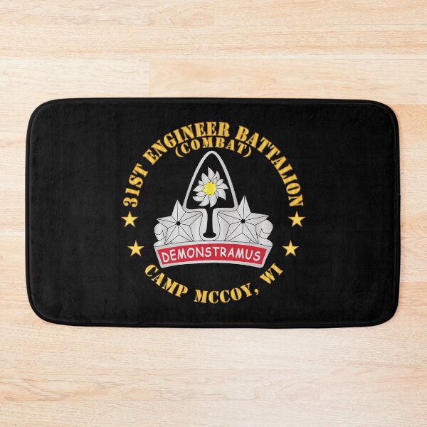 Item preview, Army - 31st Engineer Battalion (Combat) - Camp McCoy, WI designed and sold by Military Insignia Products.