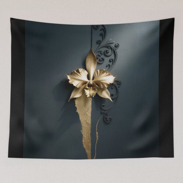 Item preview, Gilded Orchid Elegance designed and sold by ShadowAndSlate.