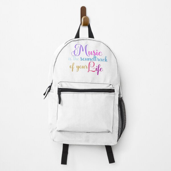 Item preview, Music Is the Soundtrack of Your Life – Heartfelt Quote Design for Music Lovers and Wedding Singers designed and sold by ArtsyExplorer.