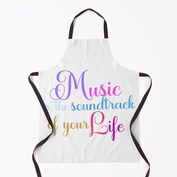 Item preview, Music Is the Soundtrack of Your Life – Heartfelt Quote Design for Music Lovers and Wedding Singers designed and sold by ArtsyExplorer.