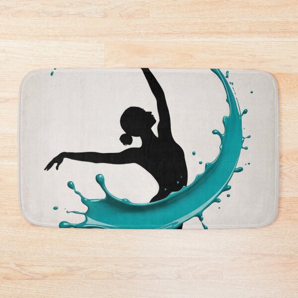 Item preview, Elegant Teal Splash Dancer designed and sold by ShadowAndSlate.