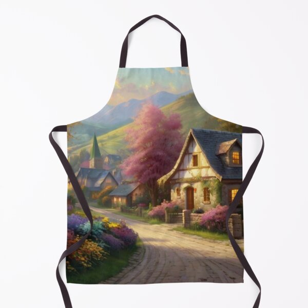 Item preview, Blooming Corners of the Village Street designed and sold by BlareBlare.