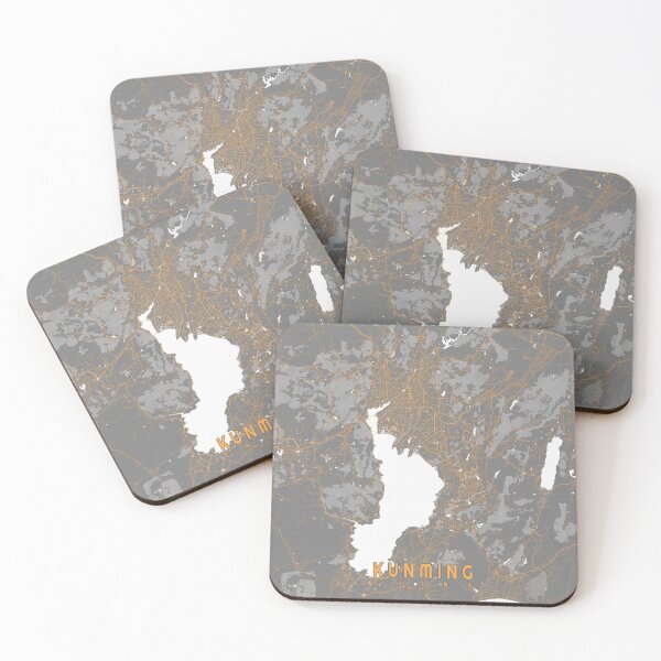 Item preview, Kunming City Map of Yunnan, China - Bauhaus designed and sold by deMAP.