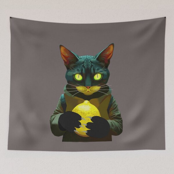 Item preview, Cyber Cat Programming Meme T-Shirt: Lemon Mystic designed and sold by Felia001.