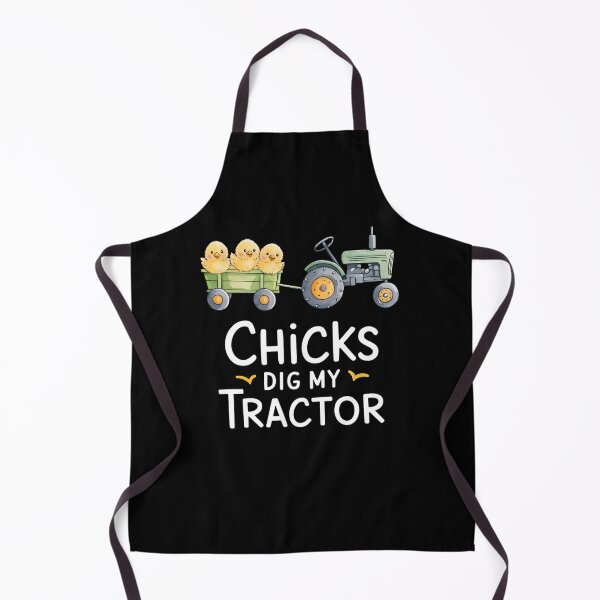 Item preview, Chicks Dig My Tractor Chicken Easter Day Famer Egg Hunting designed and sold by LAZAR-EG.