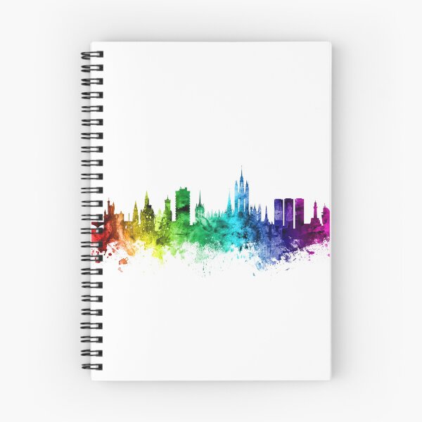 Item preview, Aberdeen Scotland Skyline designed and sold by ArtPrints.