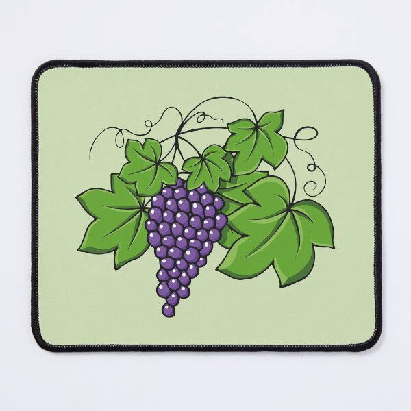 Item preview, Bunch of grapes with leaves designed and sold by NataliaVVV.