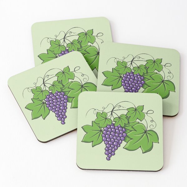 Item preview, Bunch of grapes with leaves designed and sold by NataliaVVV.