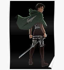Attack on Titan - Levi Designs Poster